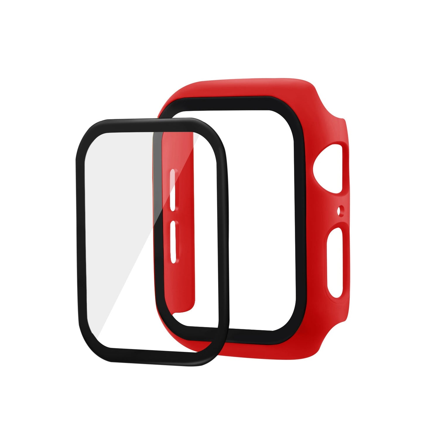 New Model For Apple Watch Protective Case iwatch7 On Behalf Of The Watch Case All-Inclusive Fuel Injection + Tempered Film One