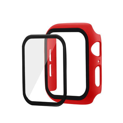 New Model For Apple Watch Protective Case iwatch7 On Behalf Of The Watch Case All-Inclusive Fuel Injection + Tempered Film One