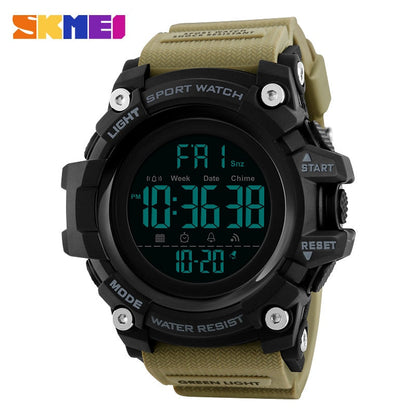 SKMEI  1384 Men's Sports Watch Fashion Digital Mens Watches Waterproof Countdown Dual Time shock Wristwatches Relogio Masculino