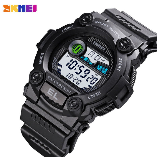 SKMEI 1633 New Men's Watches SKMEI Sports Digital Alarm LED Wristwatch For Male Gift Waterproof Electronic Women Clock Relojes Hombre