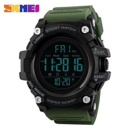 SKMEI  1384 Men's Sports Watch Fashion Digital Mens Watches Waterproof Countdown Dual Time shock Wristwatches Relogio Masculino