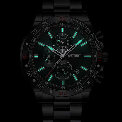 Men's Watches Luxury Watch for Men Waterproof Chronograph Quartz Military Watch Belushi Men'S Sports Watch Male Relojes