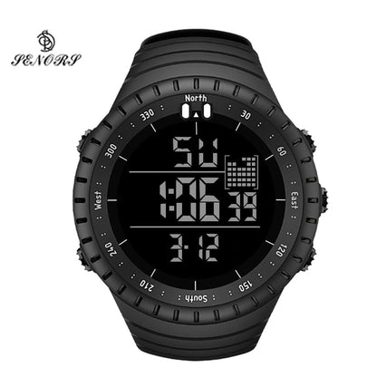 Senors Digital Watch Sport Men Outdoor Waterproof Digital Watches LED Electronic Wristwatch Military Alarm Male Clock Relogio