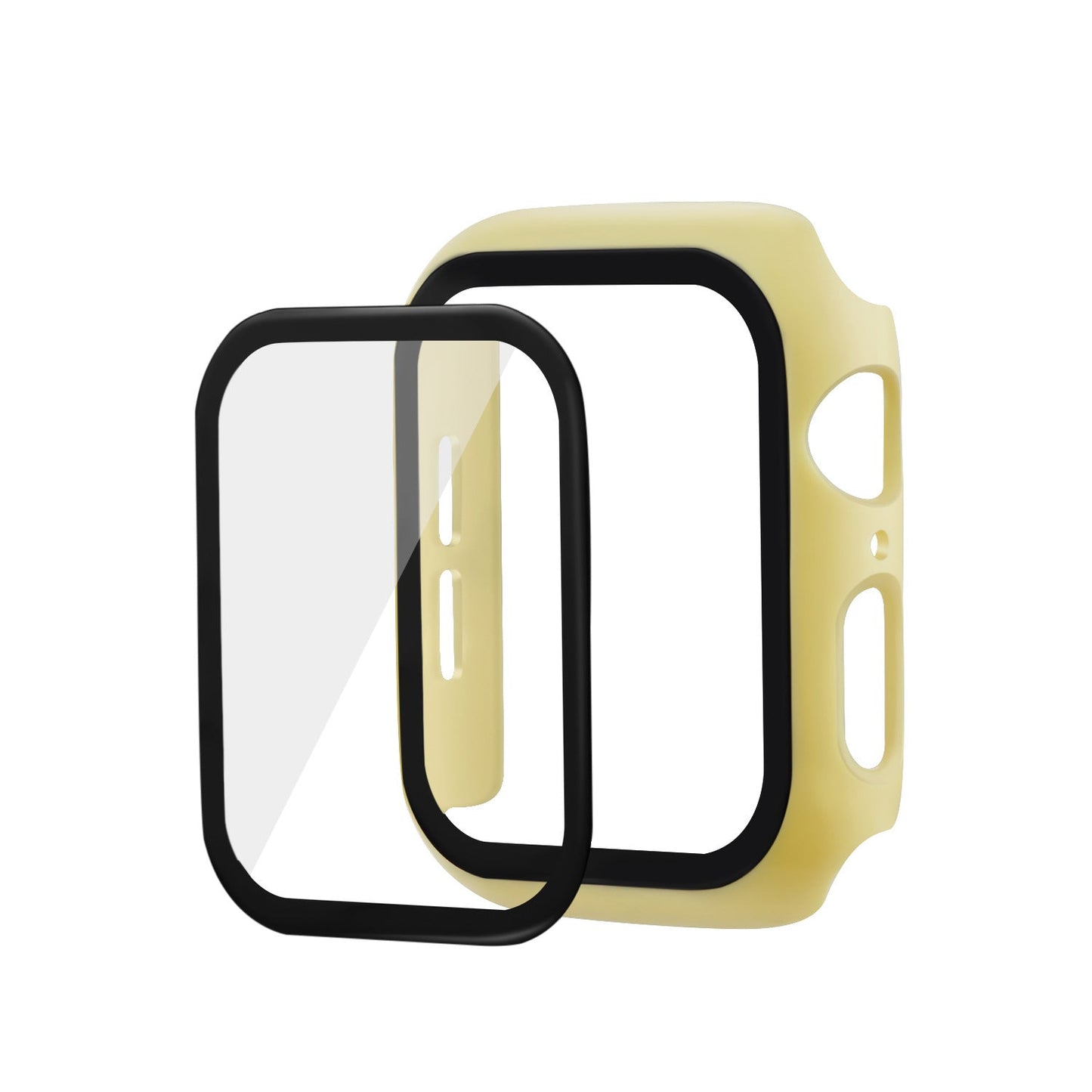 New Model For Apple Watch Protective Case iwatch7 On Behalf Of The Watch Case All-Inclusive Fuel Injection + Tempered Film One