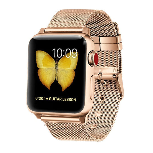 38mm 42mm Stainless Steel mesh Bracelet Watchband Apple Watch 4 3 2 1