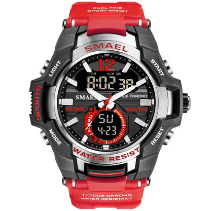 Men Watches SMAEL Sport Watch Waterproof 50M Wristwatch Relogio Masculino Militar 1805 Men's Clock Digital Military Army Watch