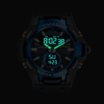 Men Watches SMAEL Sport Watch Waterproof 50M Wristwatch Relogio Masculino Militar 1805 Men's Clock Digital Military Army Watch