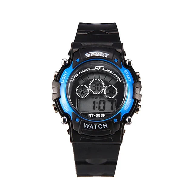Men's multi-function digital wristwatches outdoor sports luminous black LED watch student watches